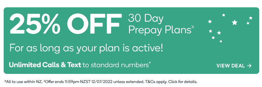 25% OFF 30 Day Plans. Terms Apply